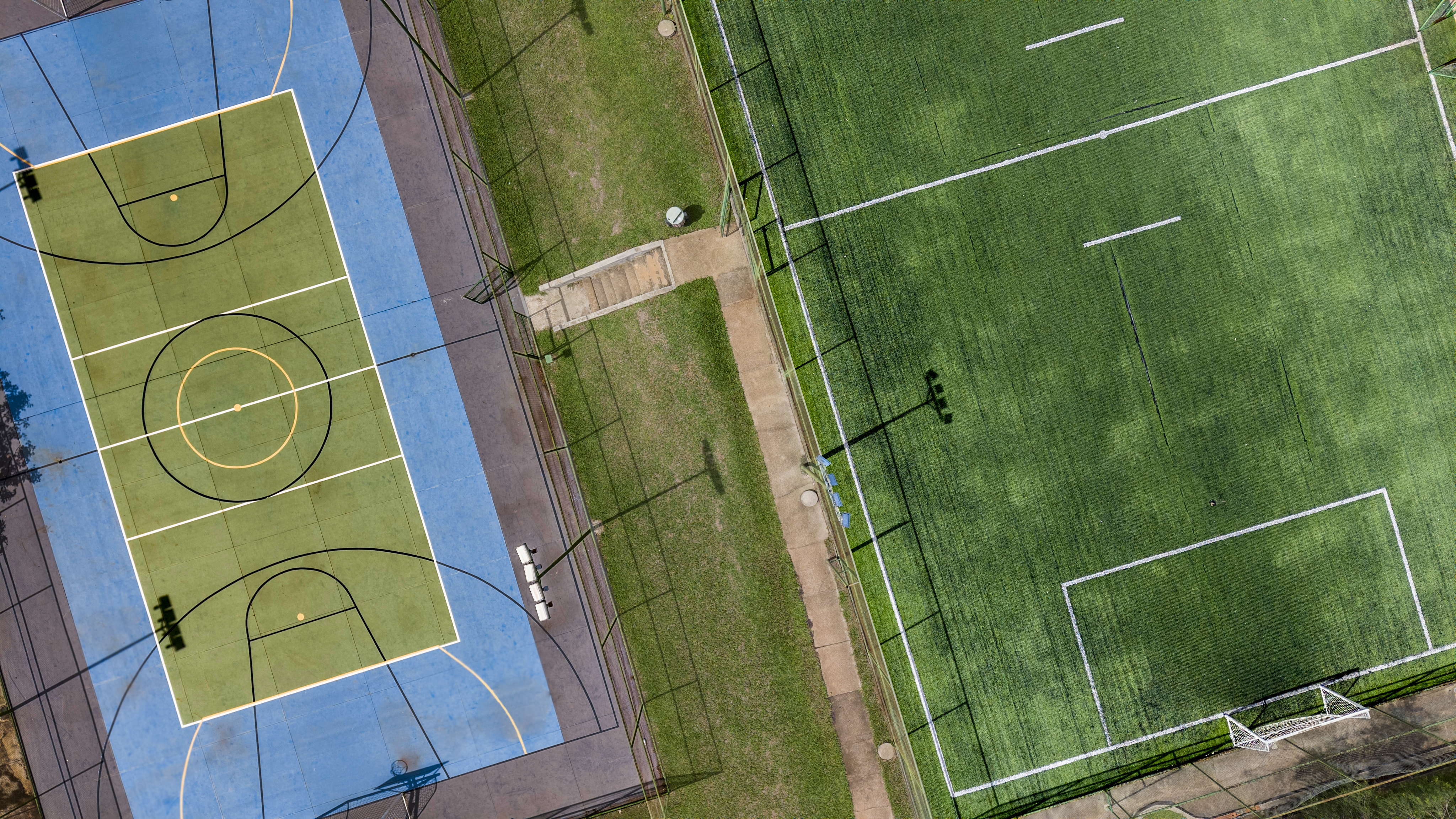Quadras esportivas do Residencial Aldeia do Vale