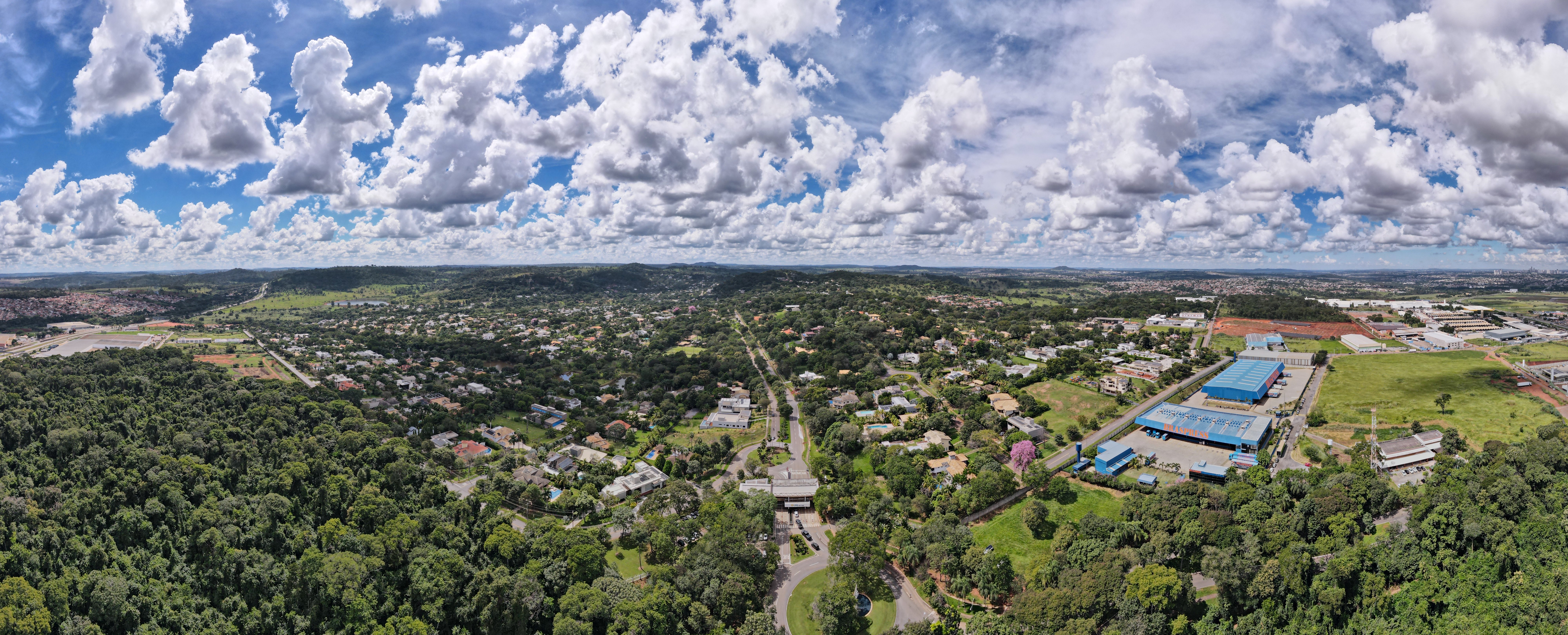 Vista panorâmica do Residencial Aldeia do Vale